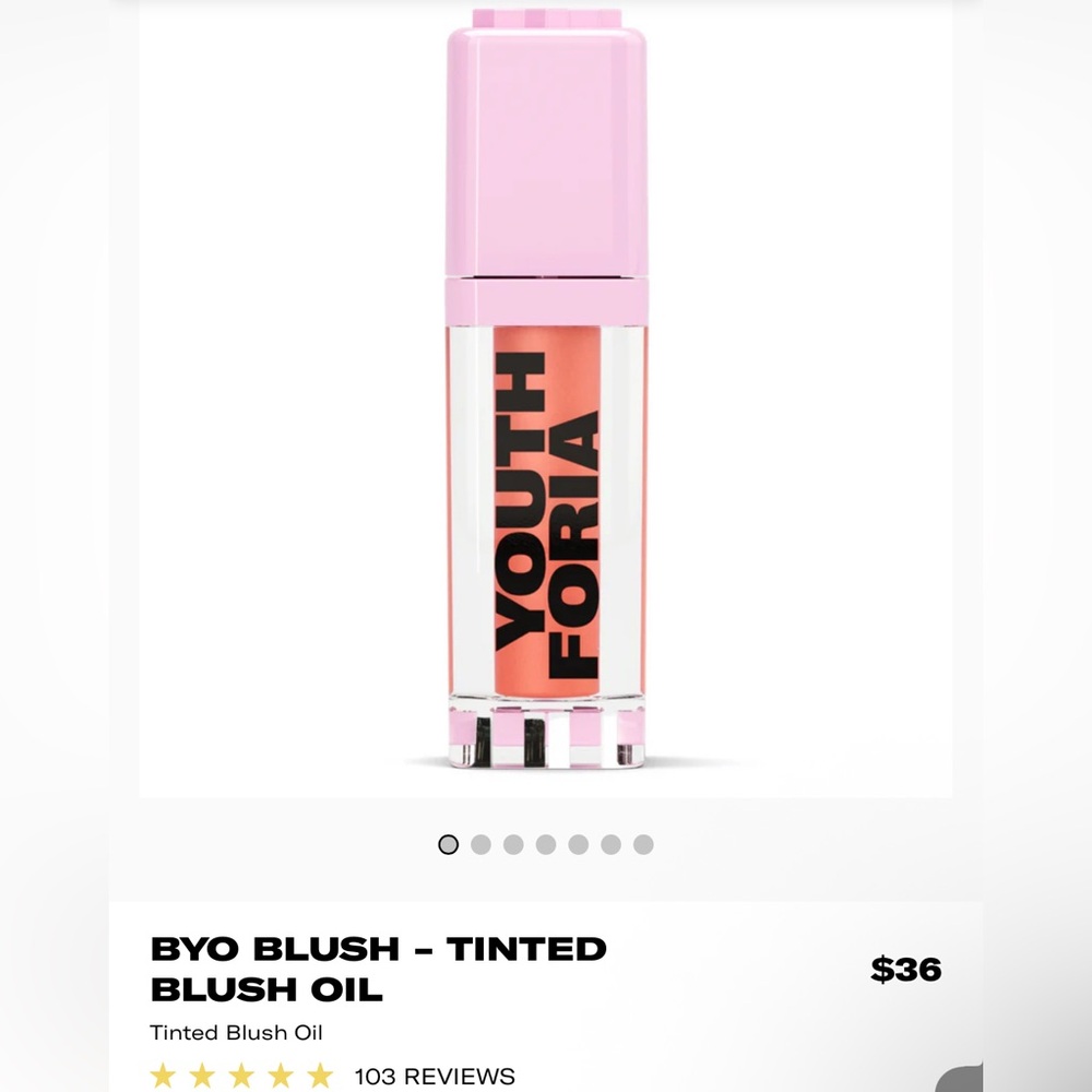 Youth Foria BYO Color Blush Oil TURN UP THE SUNSHINE